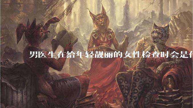 男医生在给年轻靓丽的女性检查时会是什么心态？