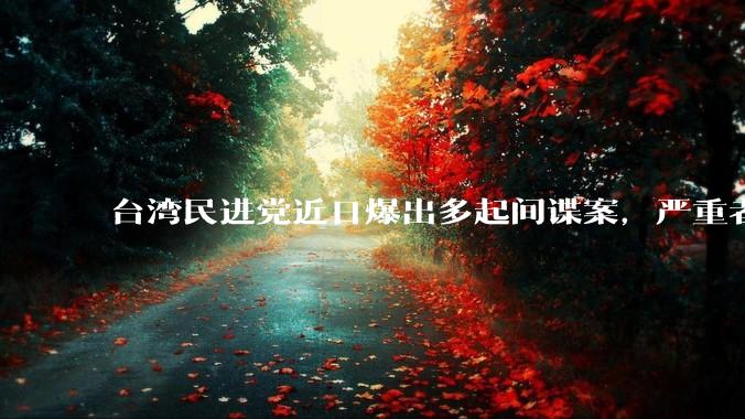 台湾民进党近日爆出多起间谍案，严重者涉及吴钊燮、游锡堃等高级官员。案件目前有何进展？如何评价该案件？