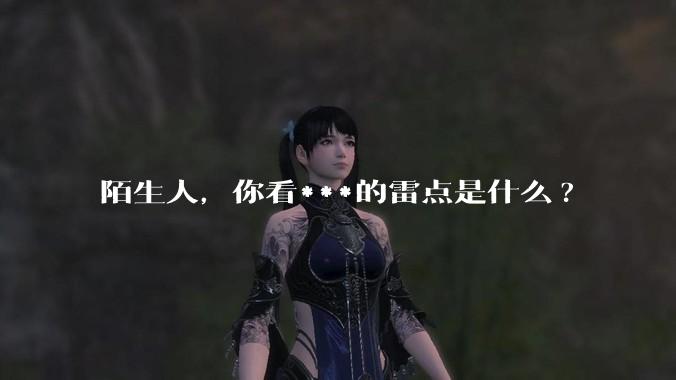 陌生人，你看***的雷点是什么?