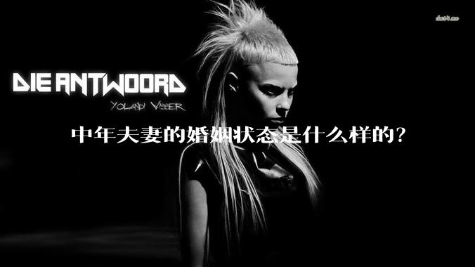 中年夫妻的婚姻状态是什么样的？
