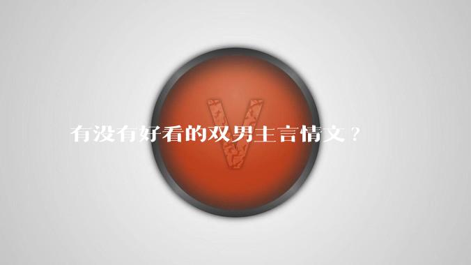 有没有好看的双男主言情文?