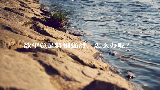 欲望总是特别强烈，怎么办呢？