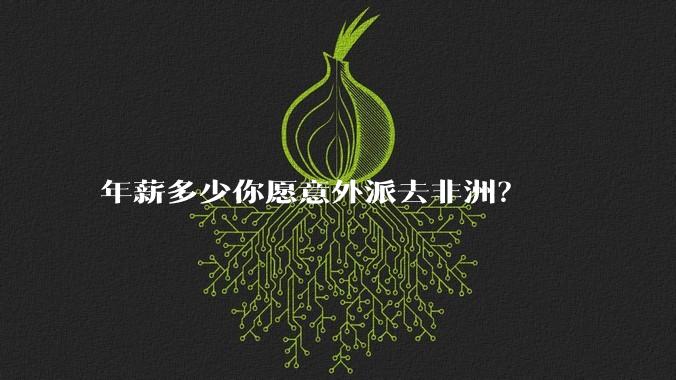 年薪多少你愿意外派去非洲？