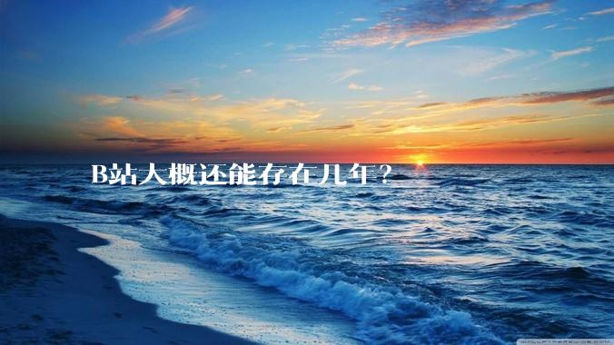 B站大概还能存在几年？