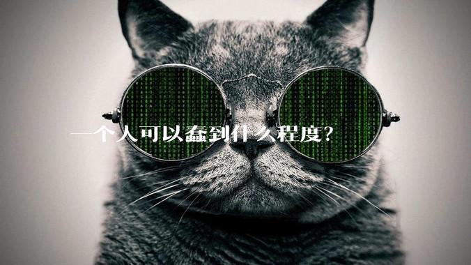 一个人可以蠢到什么程度？